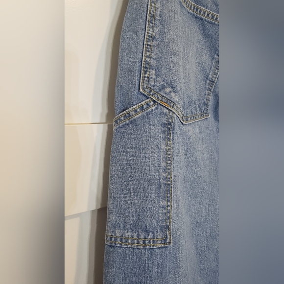 Levi's Vintage Silvertab Carpenter Jeans Y2K Size 32 X 29 100% Cotton Lightwash - Picture 16 of 16